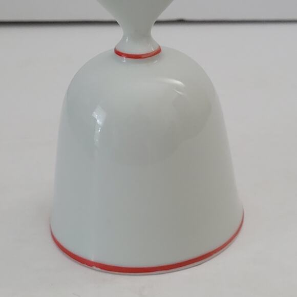 "I Love My Mom" Ceramic Bell with Heart Handle - Picture 6 of 10